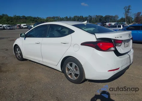 2014 Hyundai Elantra Se from USA, damaged, VIN 5NPDH4AE4EH518702